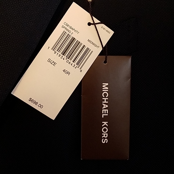 MICHAEL KORS x Loro Piana Navy Wool Blazer 40R - Picture 2 of 4